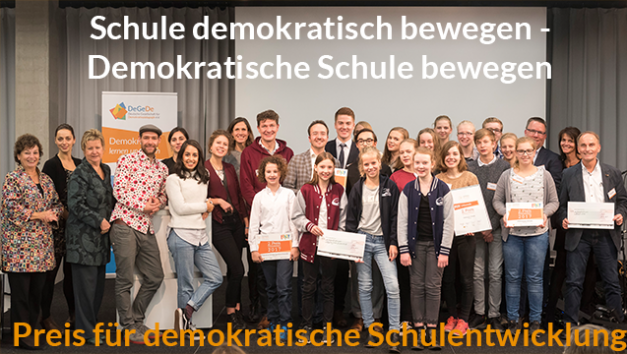 Ausschreibung gestoppt! DemokratieErleben – Preis für demokratische Schulentwicklung